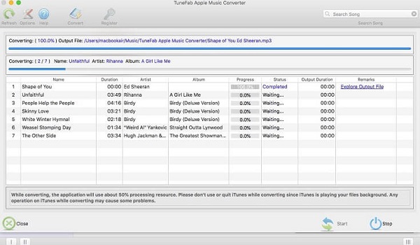 Start Converting iTunes Music to MP3
