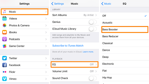 Apple Music Equalizer