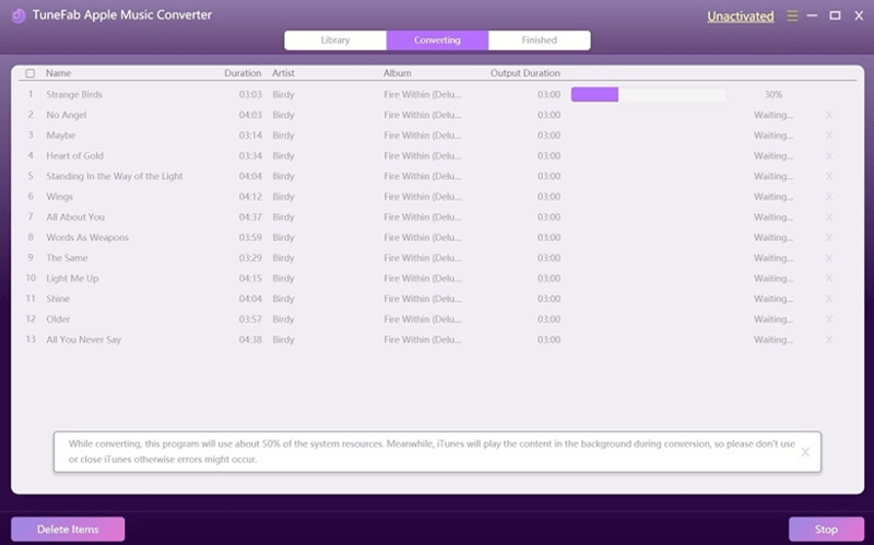 Apple Music Converter Select Remove DRM