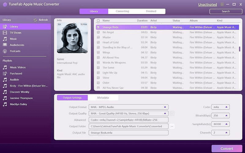 Apple Music Converter Select AA Audiobooks