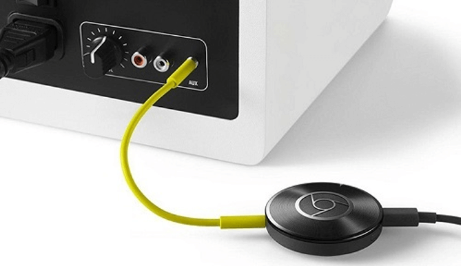 Connect Chromecast to Speaker